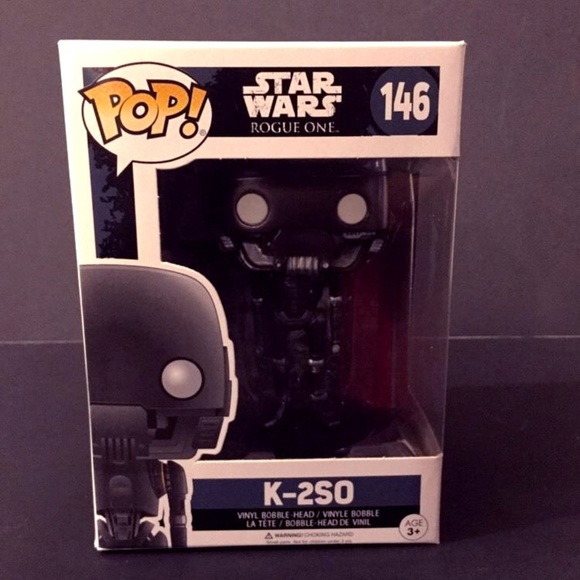 Star Wars Rogue One Vinyl Bobblehead Figure K-2S0 146 Funko Pop